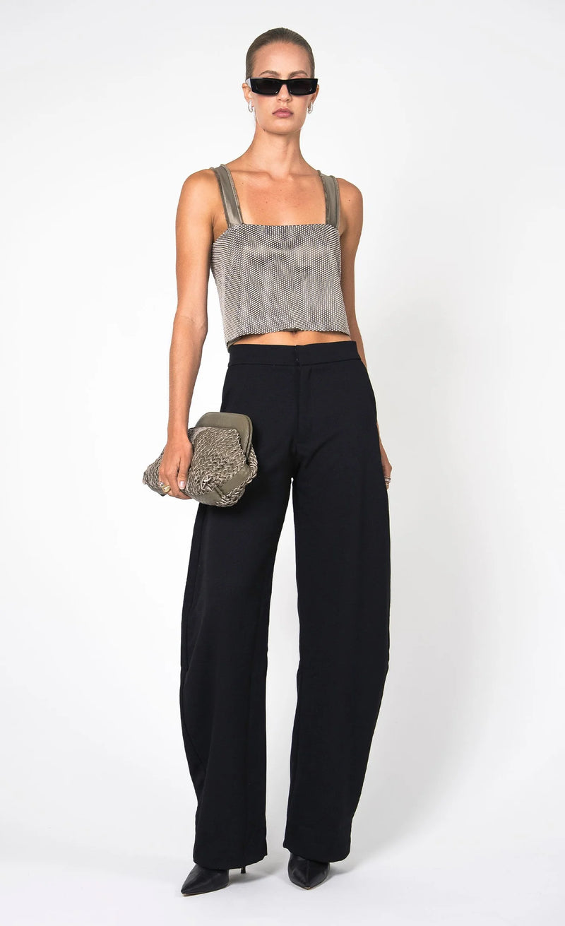 Nonchalant - Catrina Jewel Tank - Moss