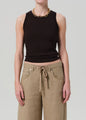 Citizens of Humanity - Isabel Rib Tank - Chocolate