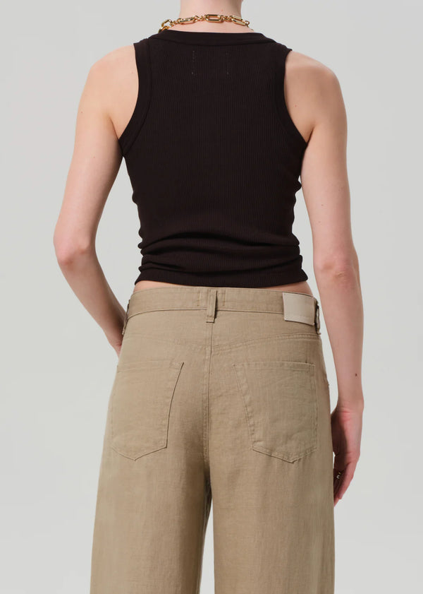 Citizens of Humanity - Isabel Rib Tank - Chocolate