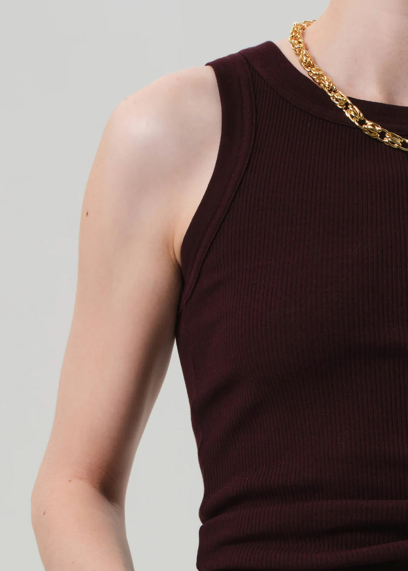 Citizens of Humanity - Isabel Rib Tank - Mahogany
