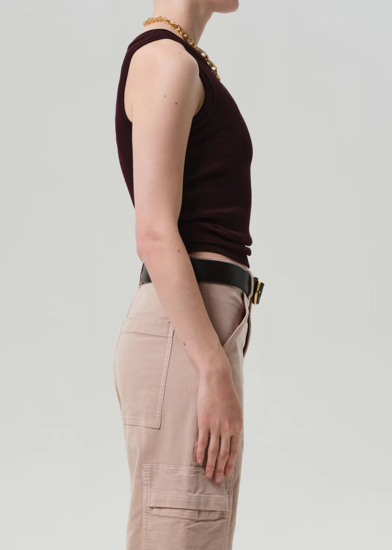 Citizens of Humanity - Isabel Rib Tank - Mahogany