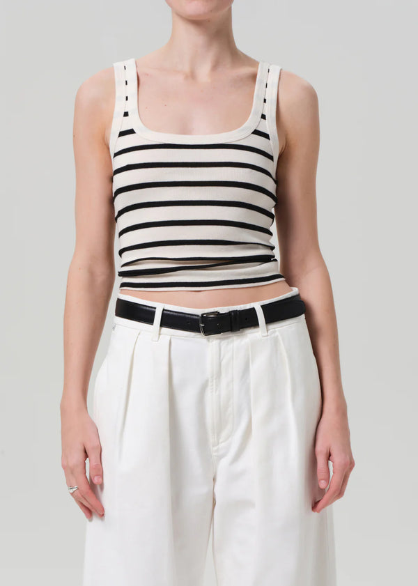 Citizens of Humanity - Faye Tank - Midnight Stripe