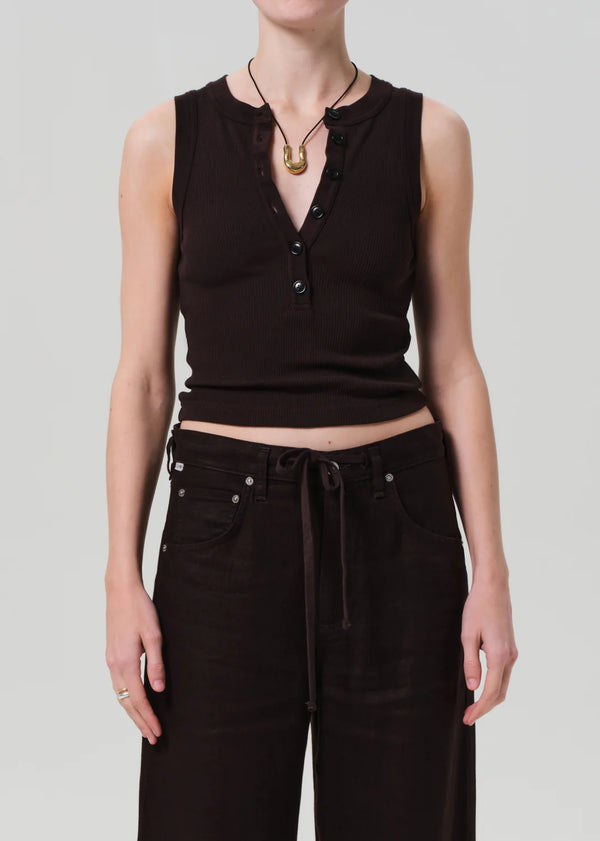 Citizens of Humanity - Caralyn Tank - Chocolate