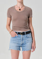 Citizens Of Humanity - Maude U Neck Tee - Cocoa