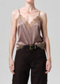 Citizens Of Humanity - Lace Trimmed Cami - Cocoa