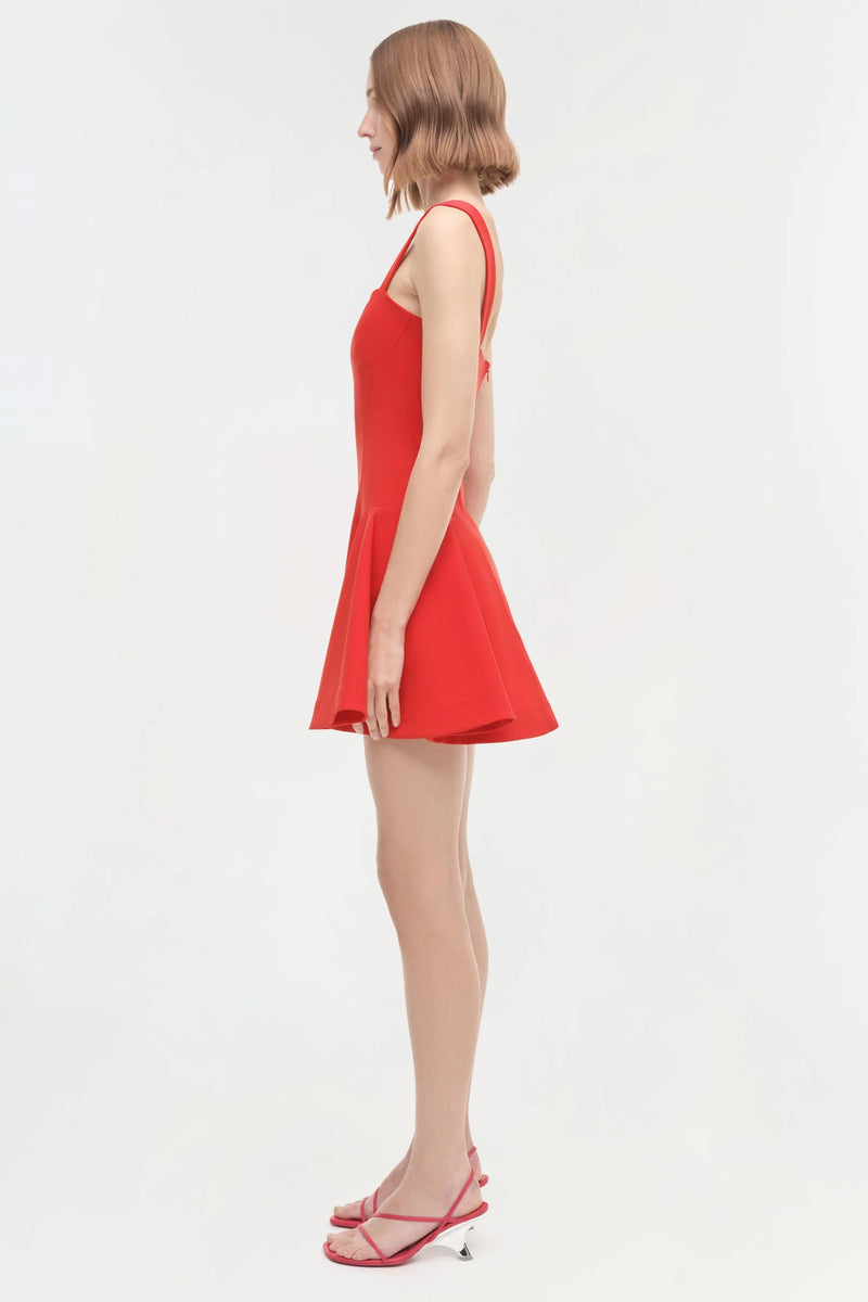 Simkhai - Sadie Dress - Fiery Red