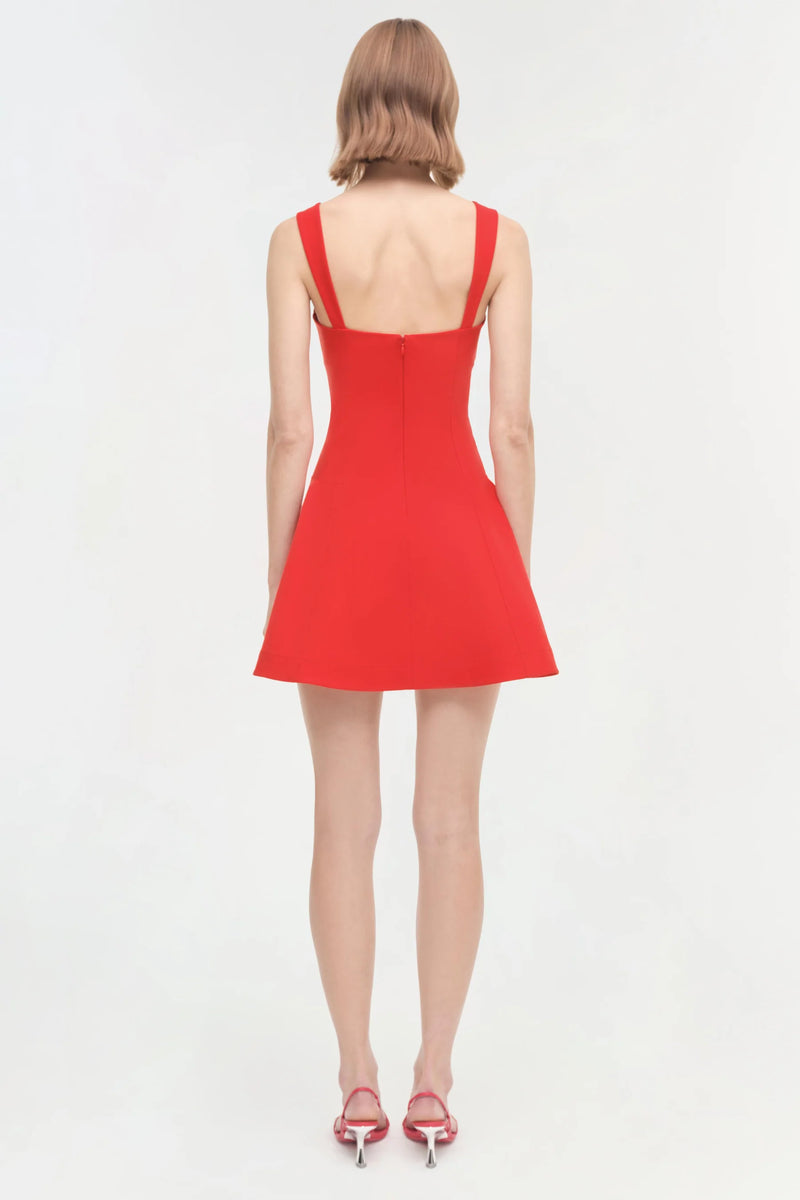 Simkhai - Sadie Dress - Fiery Red