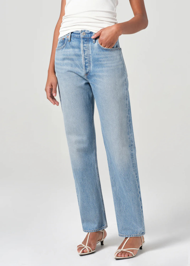 Agolde - 90's Pinch Waist High Rise Straight - Infinite