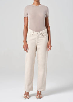 Agolde - V-Waist Baggy - Scone