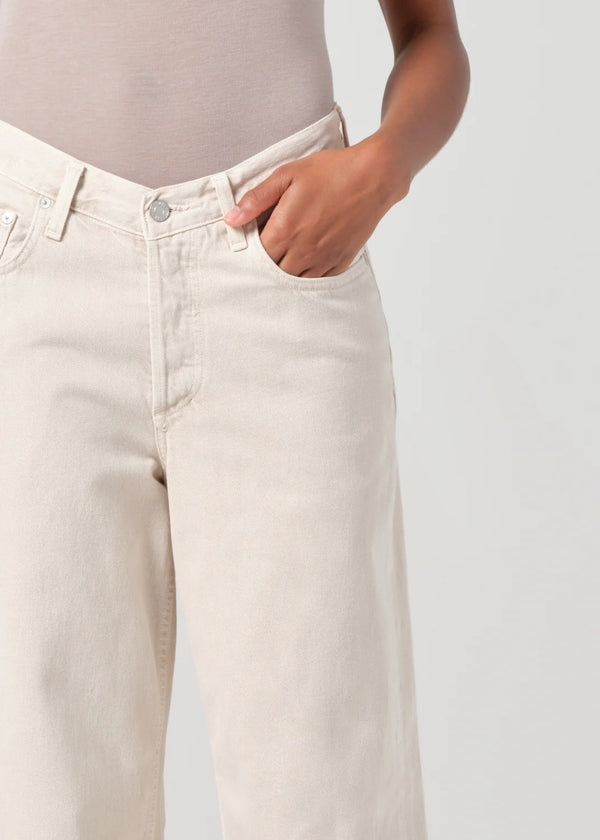 Agolde - V-Waist Baggy - Scone