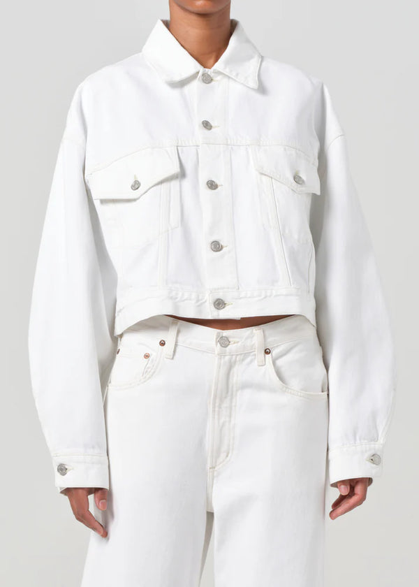 Agolde - Palmer Jacket - Milkshake