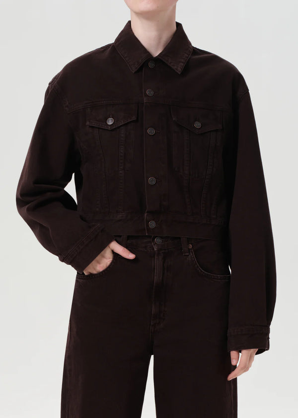 Agolde - Radley Jacket - Sloe Berry