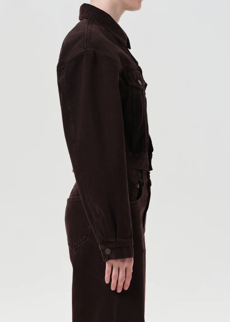 Agolde - Radley Jacket - Sloe Berry