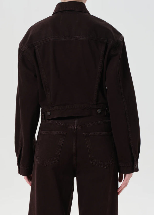 Agolde - Radley Jacket - Sloe Berry