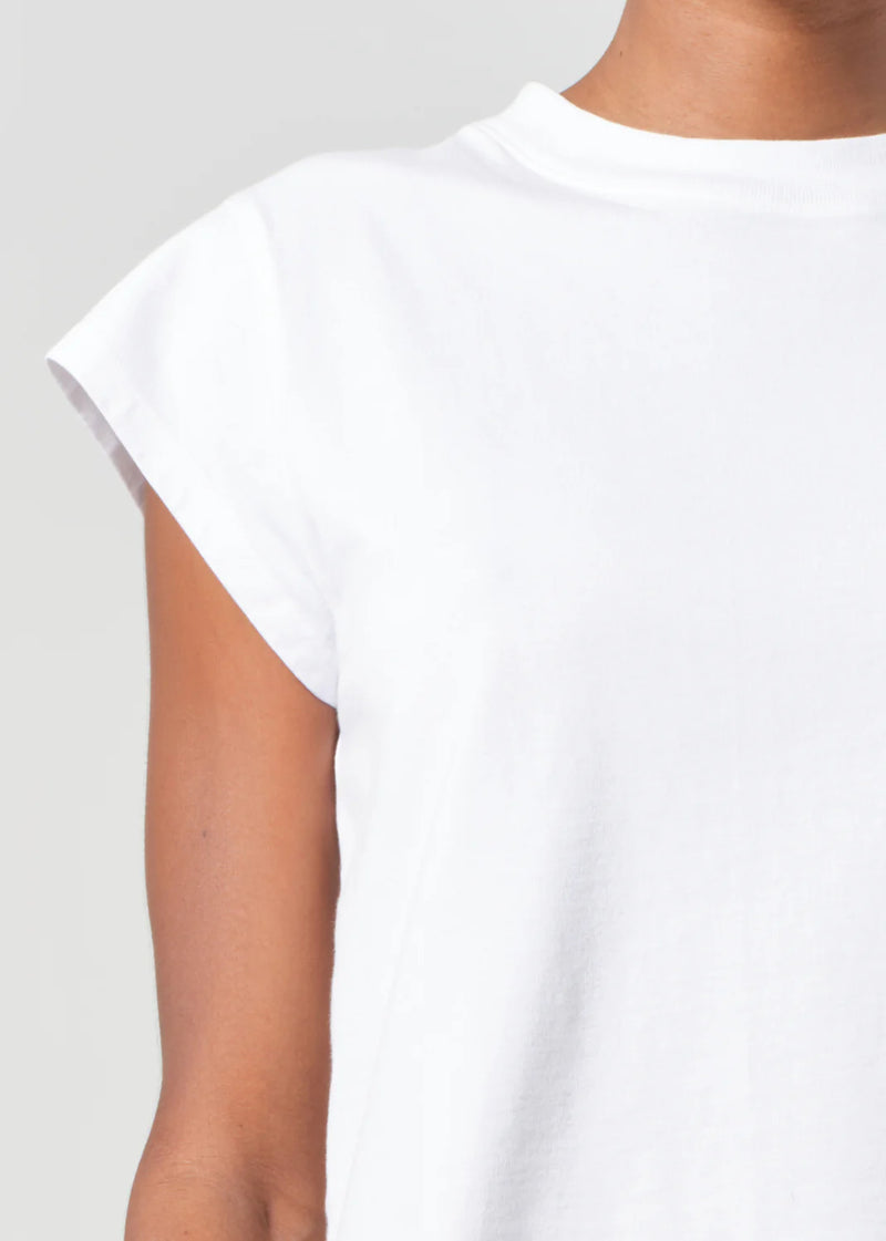 Agolde - Bryce Tee - White