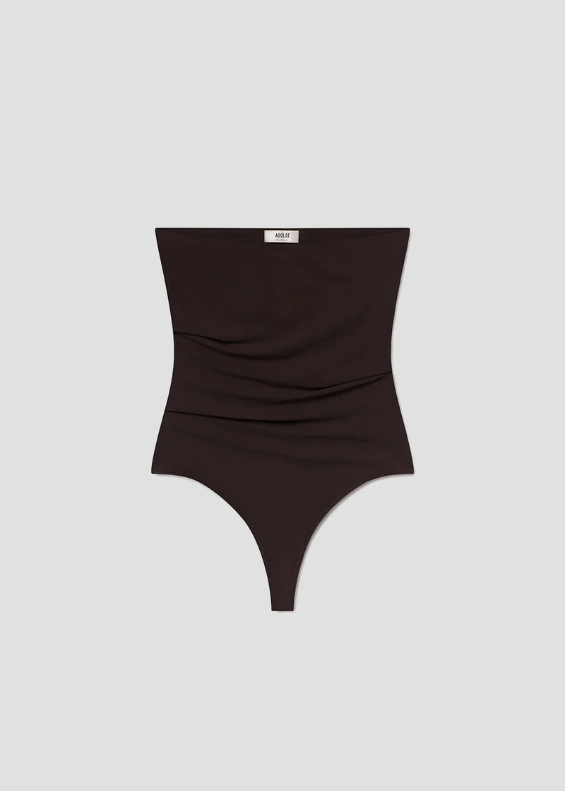 Agolde - Gwyneth Bodysuit - Chocolate