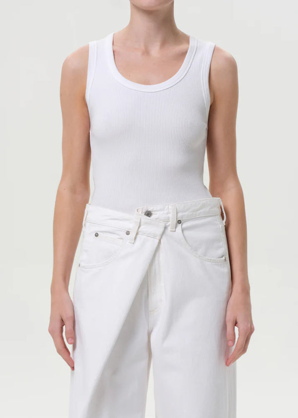 Agolde - Poppy Tank - White