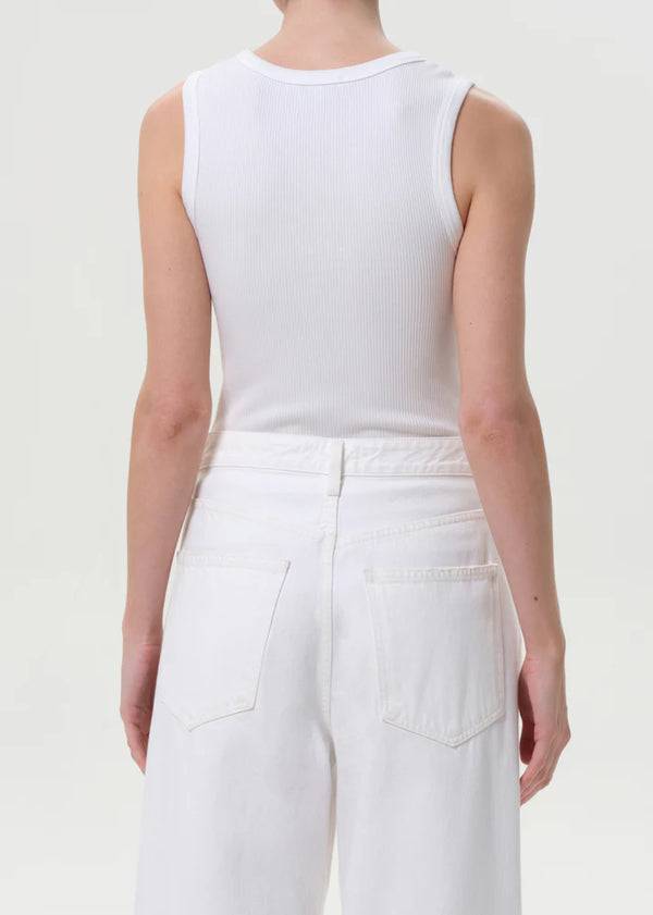 Agolde - Poppy Tank - White