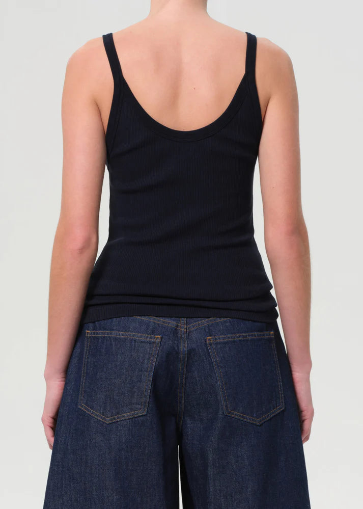 Agolde - Jordan Tank - Mirage (Dark Navy)