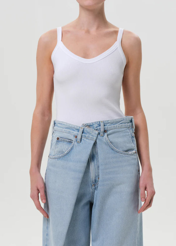 Agolde - Jordan Tank - White