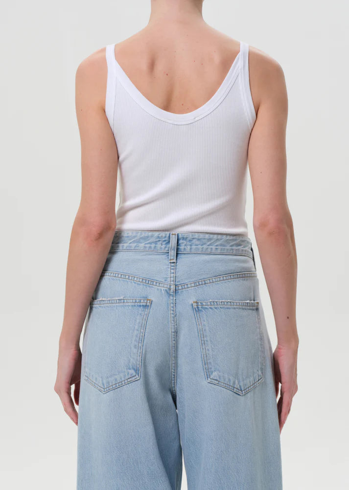 Agolde - Jordan Tank - White