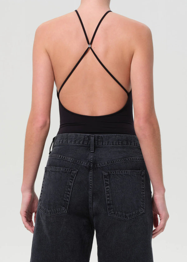 Agolde - Inara Backless Bodysuit - Black