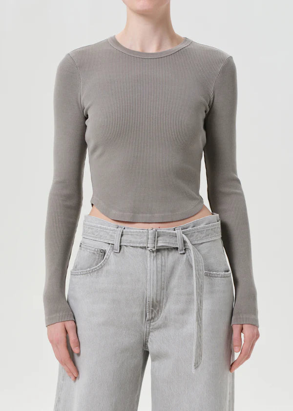 Agolde - Neema Tee - Drab