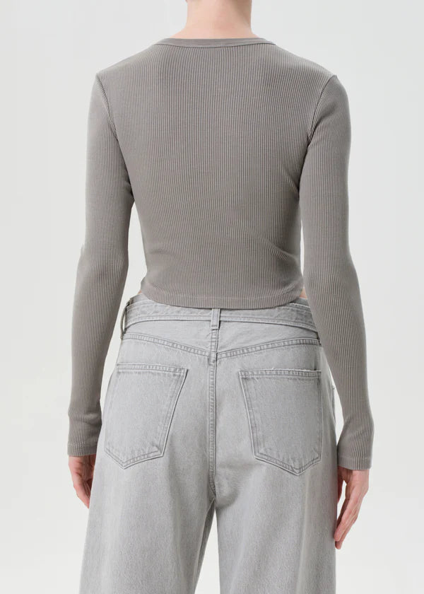 Agolde - Neema Tee - Drab