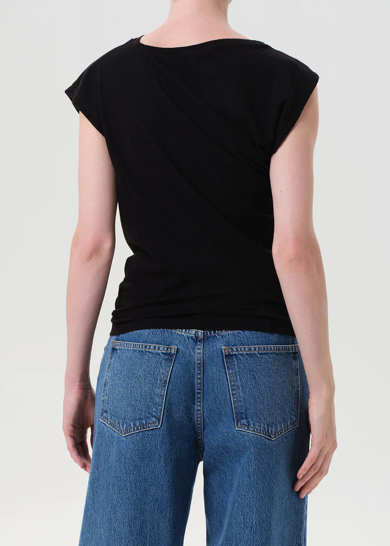 Agolde - Beth Tee - Black