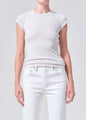 Agolde - Edison Tee - Bone