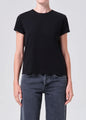 Agolde - Long Line Adine Tee - Black