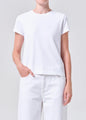 Agolde - Long Line Adine Tee - White