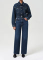 Agolde - Harper Straight Jean (Stretch) - Echo