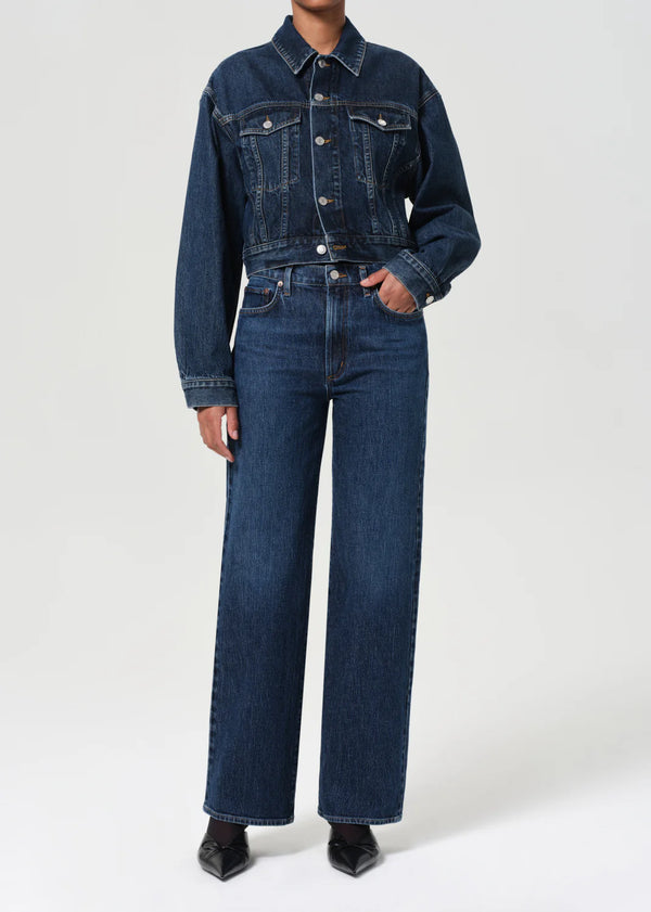 Agolde - Harper Straight Jean (Stretch) - Echo