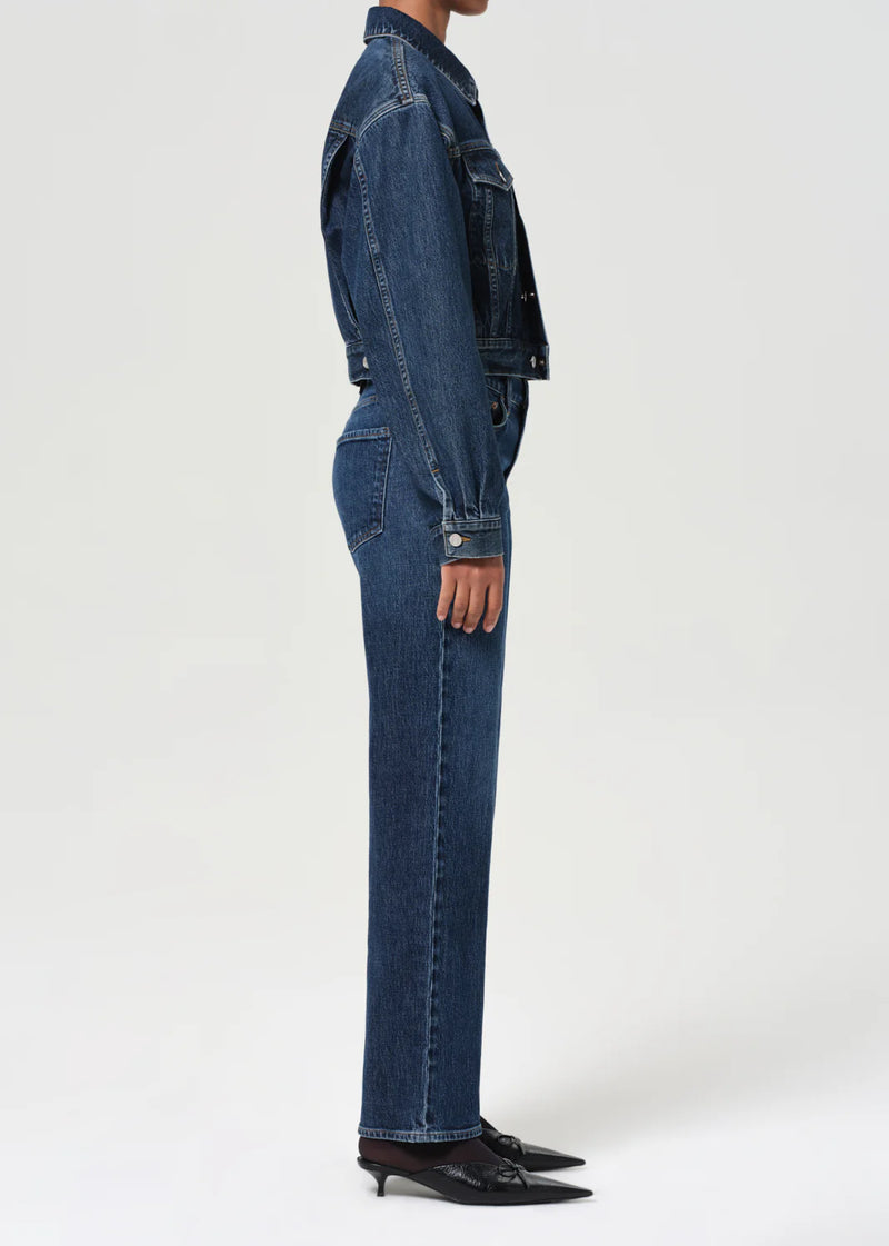Agolde - Harper Straight Jean (Stretch) - Echo