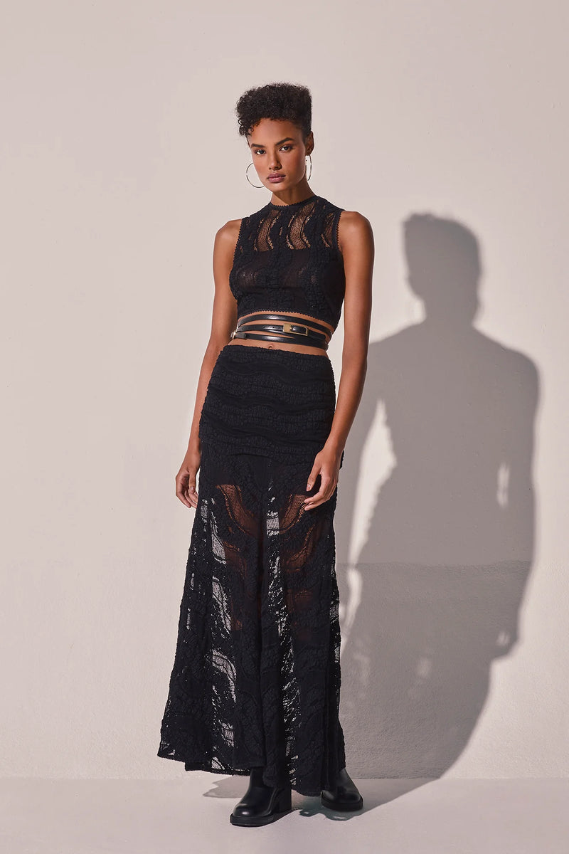 Charo Ruiz - Glare Long Skirt - Multiple Colors