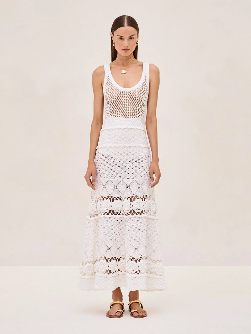 Alexis - Aleala Dress - White