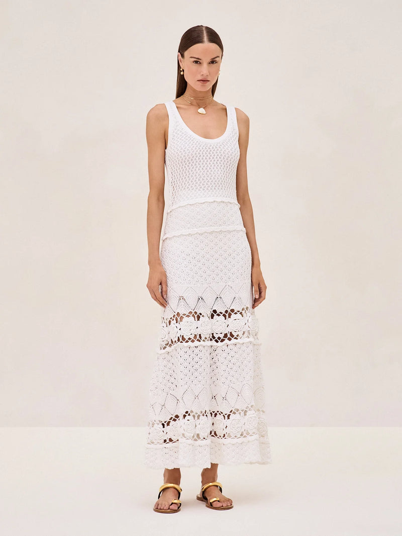 Alexis - Aleala Dress - White