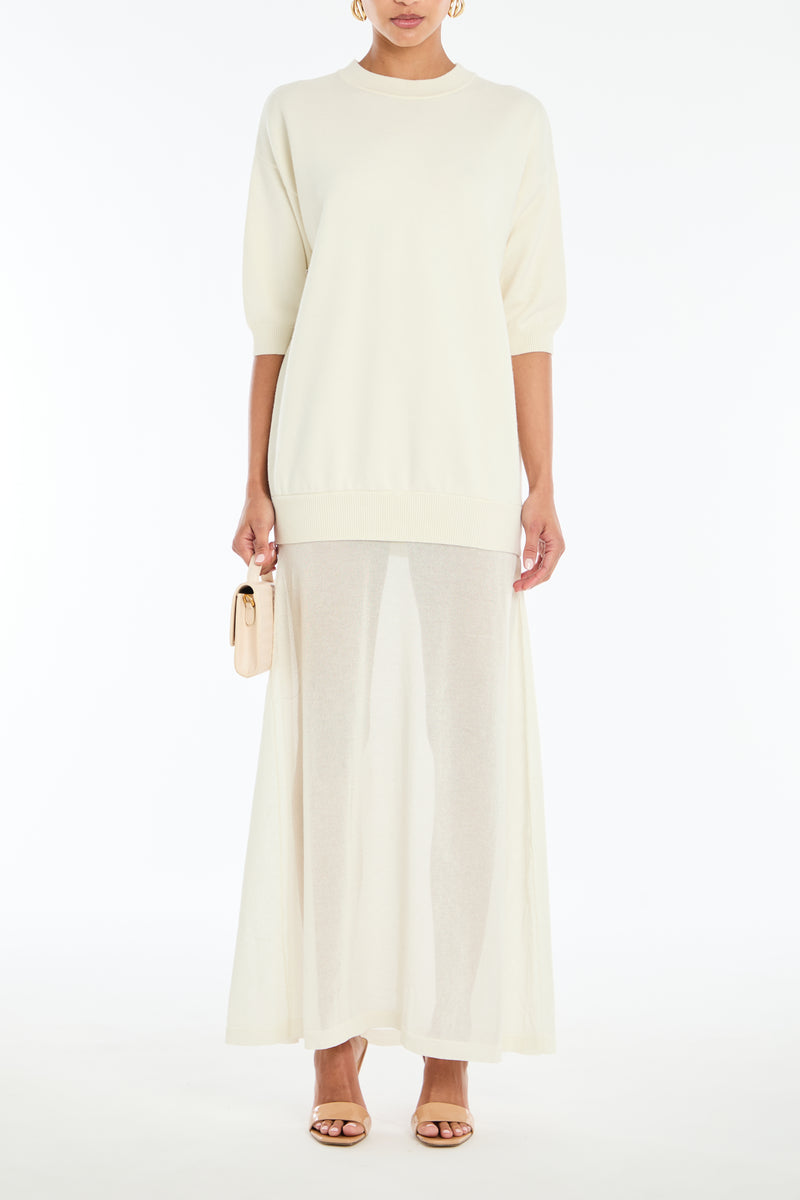 SER.O.YA - Arwen Maxi Dress - Eggshell
