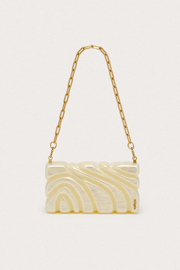 Cult Gaia - Aura Clutch - Ivory