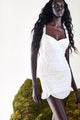 Charo Ruiz - Short Dress Auri - Ivory