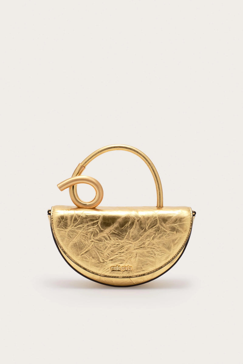 Cult Gaia - Azariah Nano Crossbody Handbag - Brass
