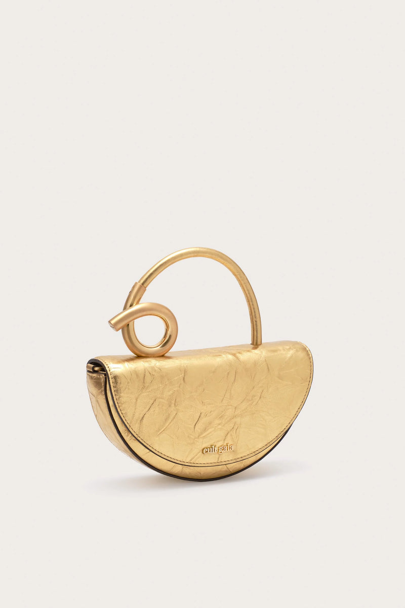 Cult Gaia - Azariah Nano Crossbody Handbag - Brass