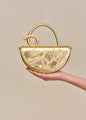 Cult Gaia - Azariah Nano Crossbody Handbag - Brass