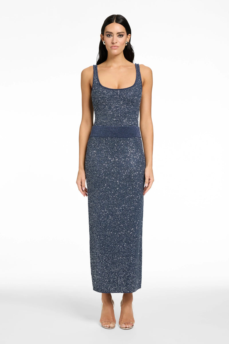 Toccin - Alisha Midi Skirt - Outerspace