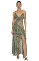 Ronny Kobo - Alva Dress - Black Gold Multi