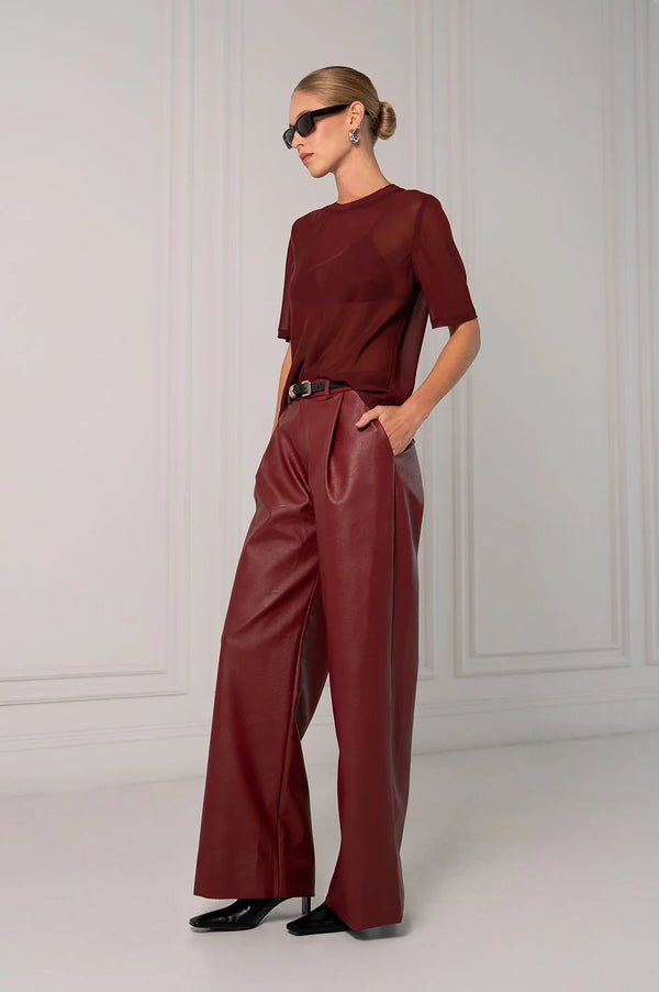 Parentezi - Naomi Tee - Burgundy