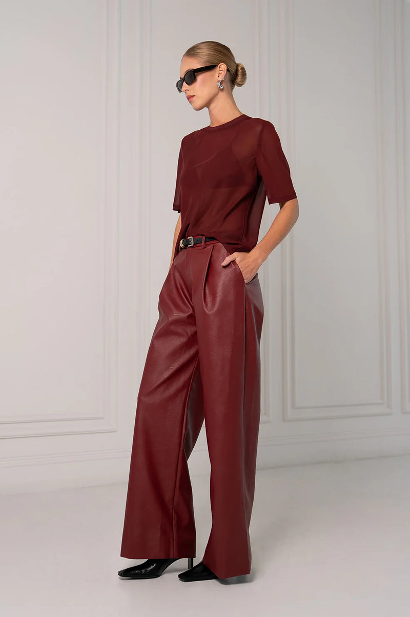 Parentezi - Naomi Tee - Burgundy