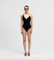 Maygel Coronel - Massa One-Piece Swimsuit - Black
