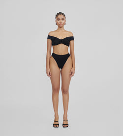 Maygel Coronel - Sauco Two-Piece - Black